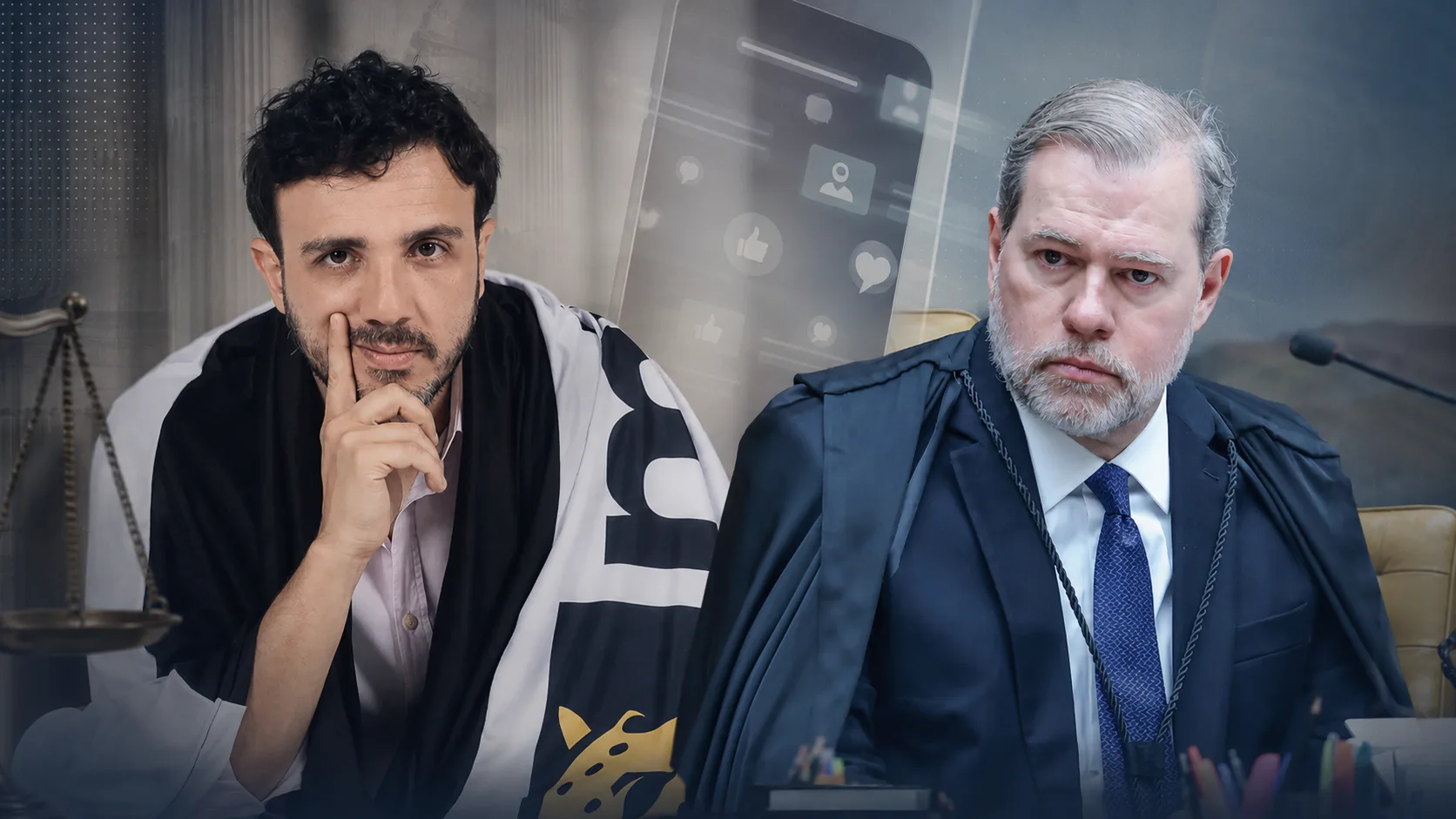 Dias Toffoli restringe campanha de Renan Santos